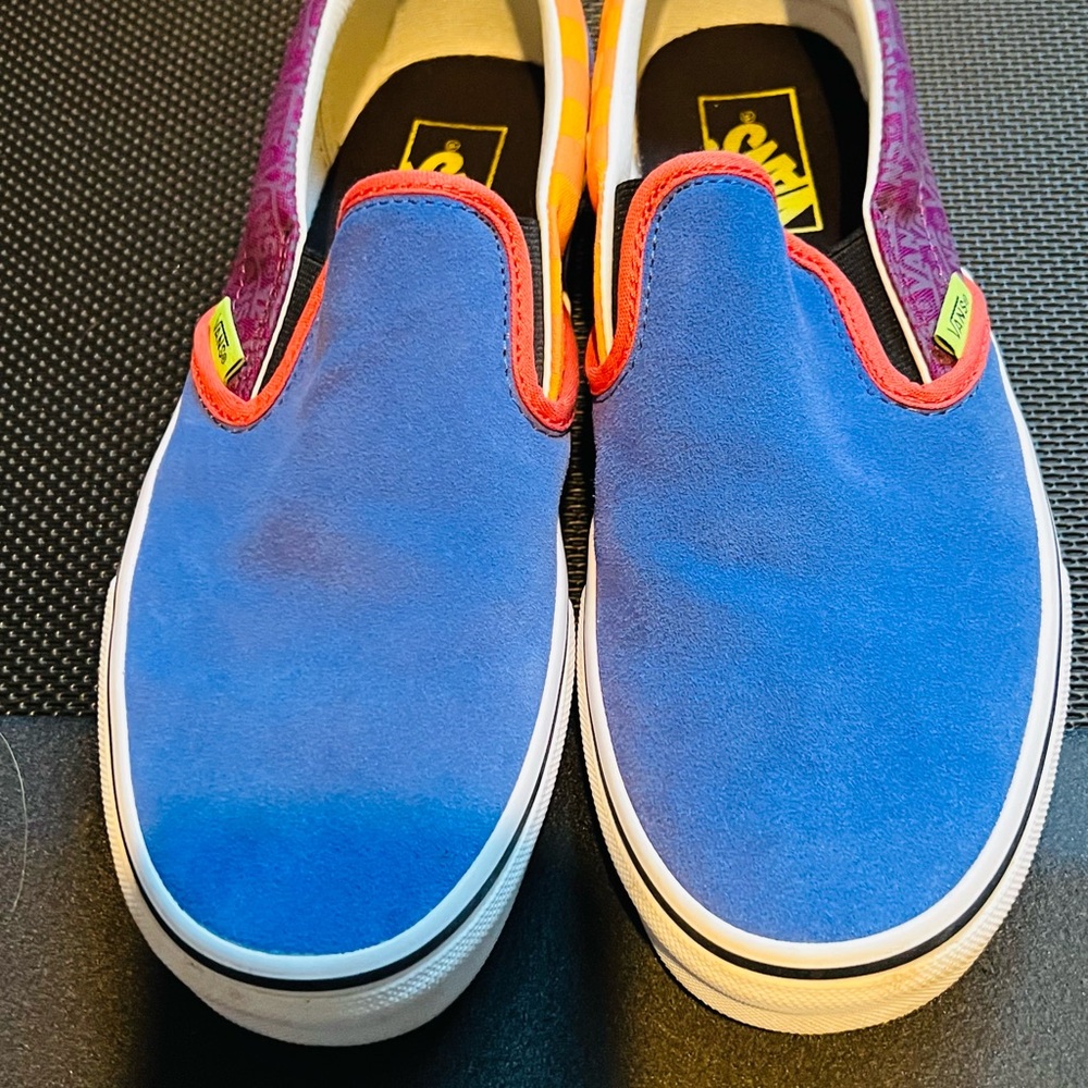 Vans Kids Blue Slip-On Shoes